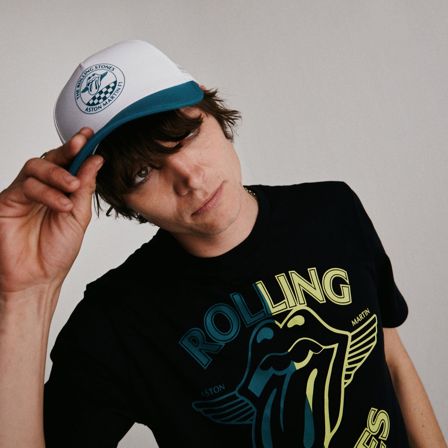 Gorra Aston Martin F1™ x Rolling Stones Edición Limitada Oficial
