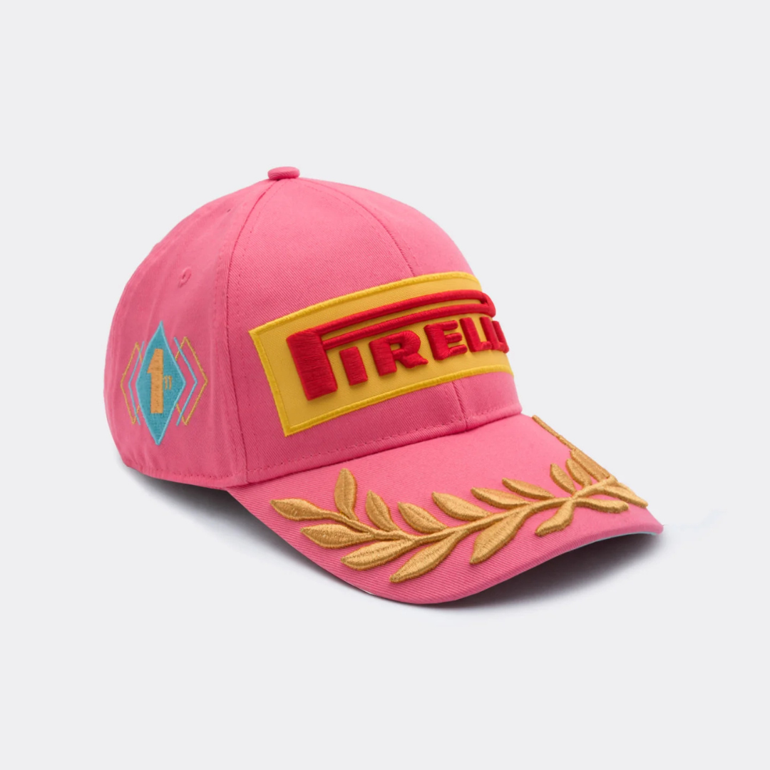 Gorra Pirelli F1™ 2025 GP Miami Podio Oficial Edición Rosa