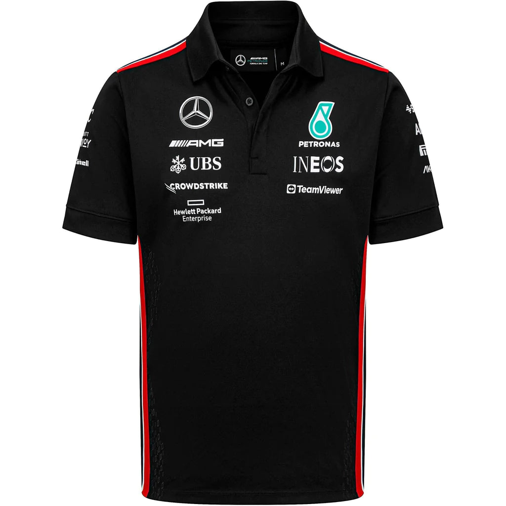 Mercedes AMG Polo Negra Equipo 2023