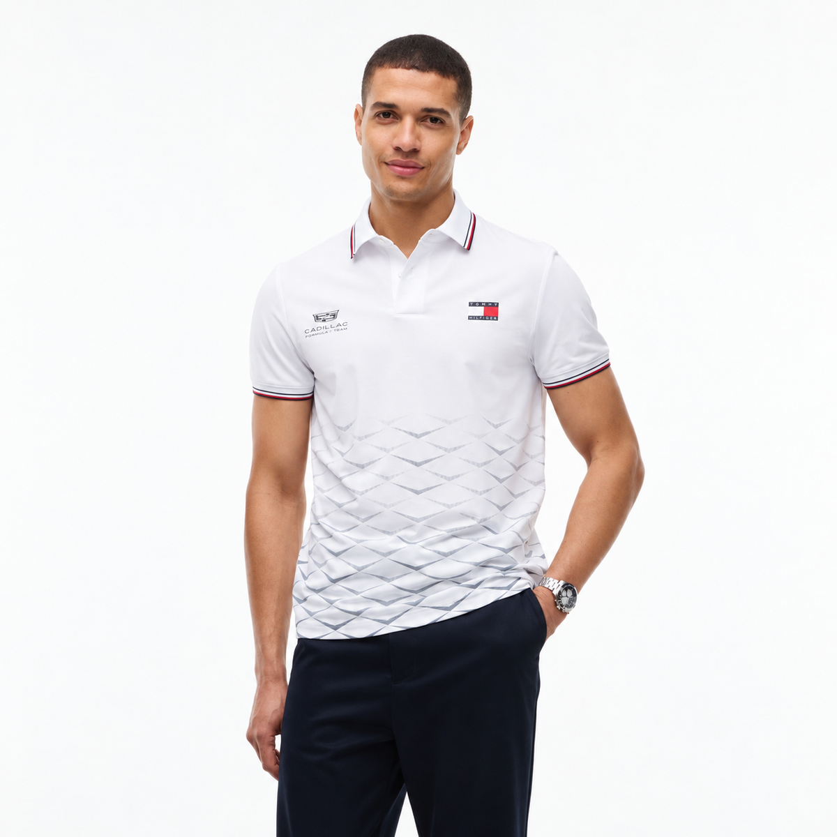 Polo Checo Pérez Cadillac F1 México GP 2026 Blanco