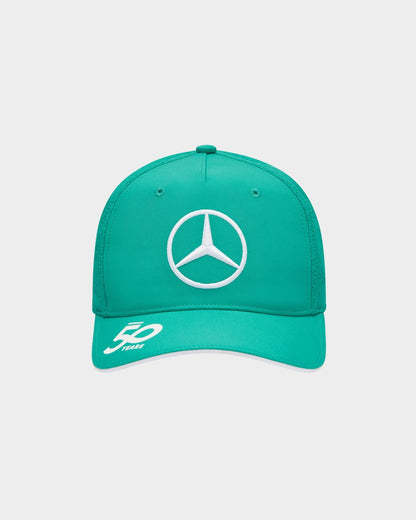 Mercedes AMG Gorra 50 aniversario azul