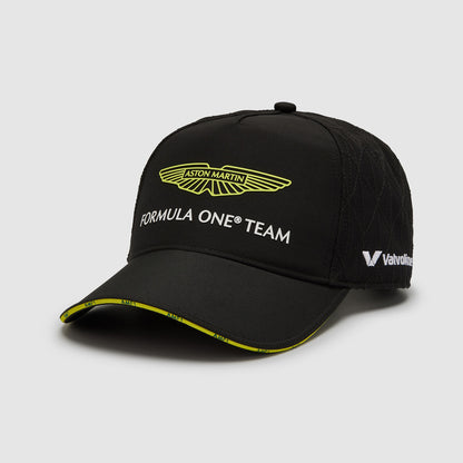 Aston Martin Gorra Negra Equipo 2024