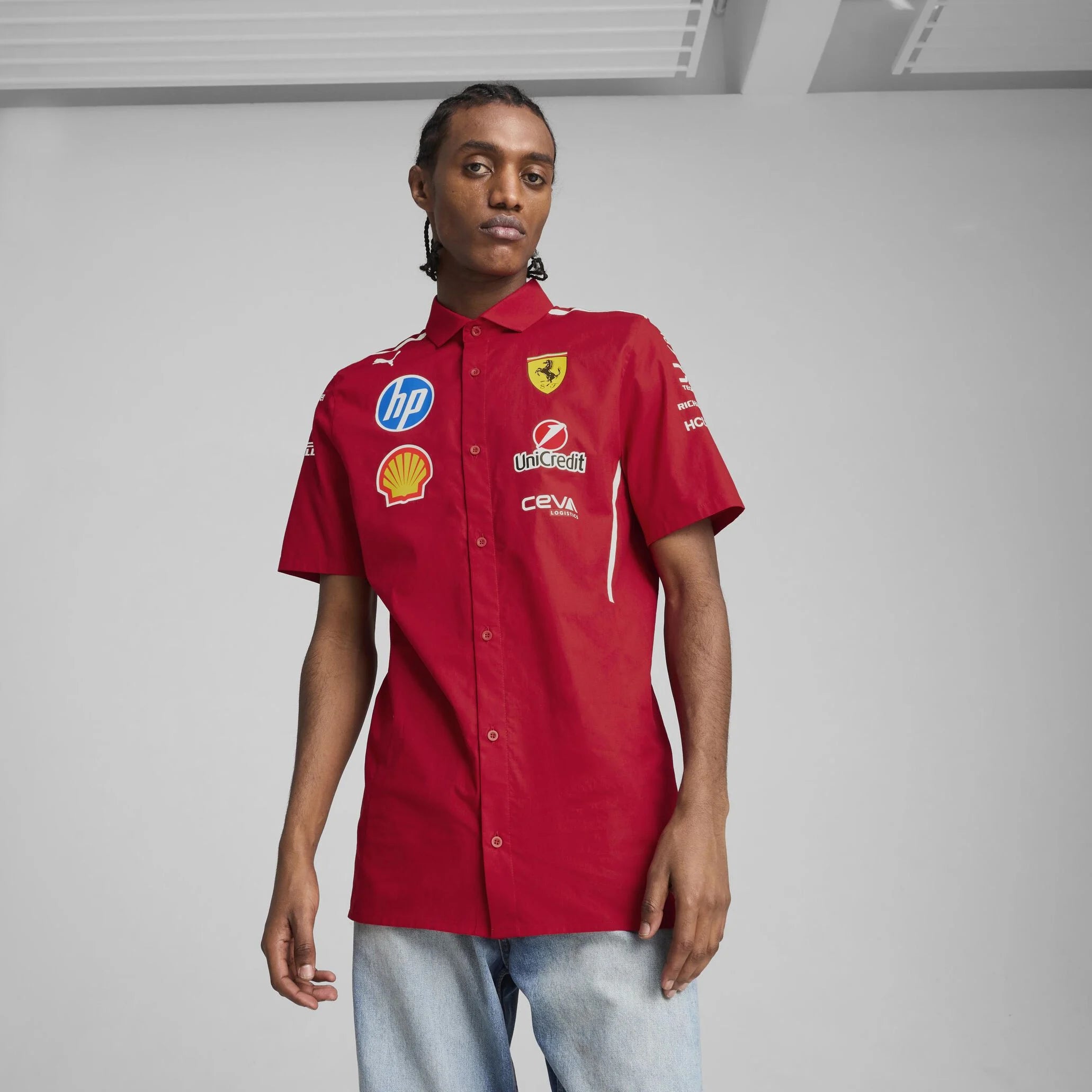 Camisa Ferrari F1™ 2025 Team Oficial PUMA Roja