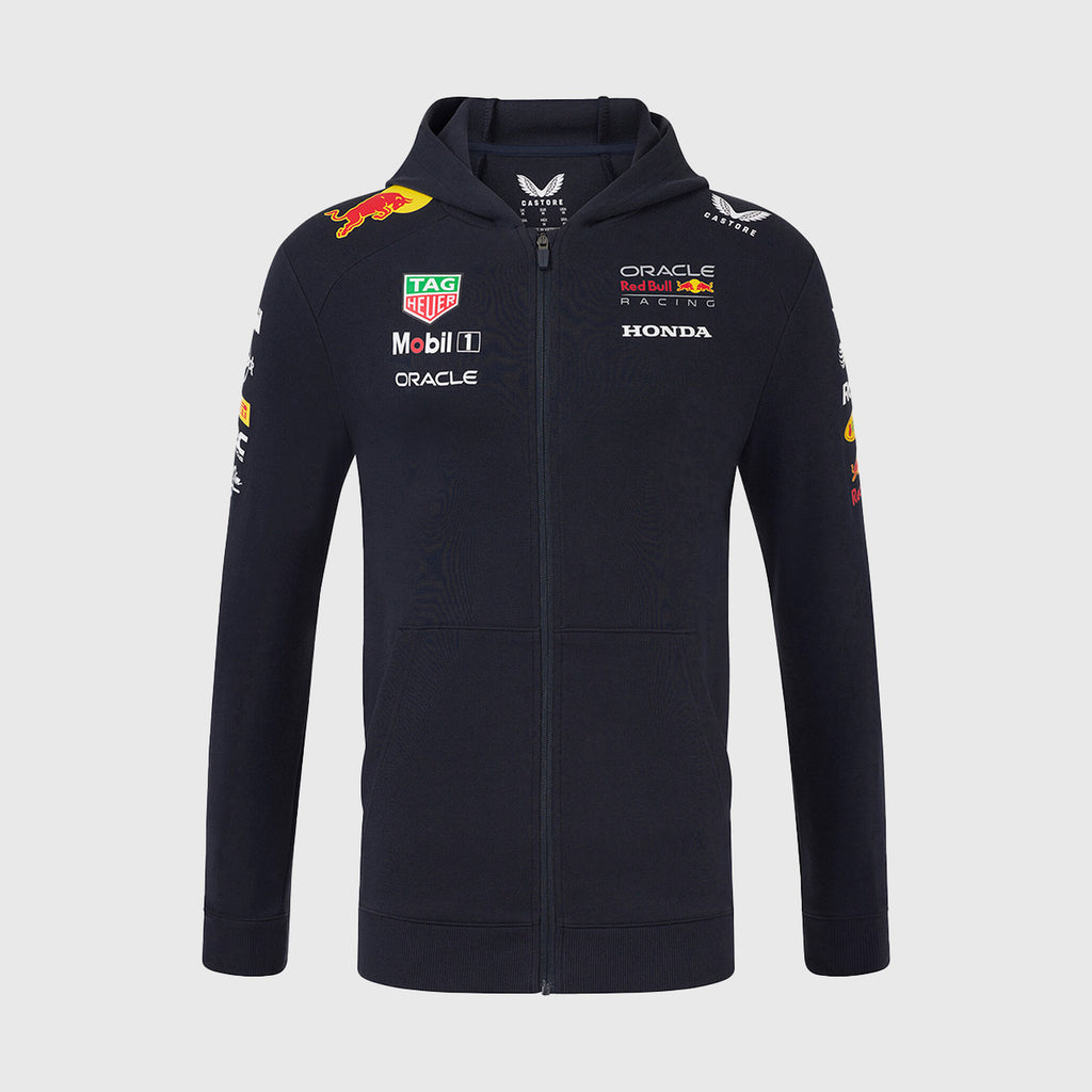 Sudadera Full Zip Red Bull Racing F1 2025 Team Oficial Castore
