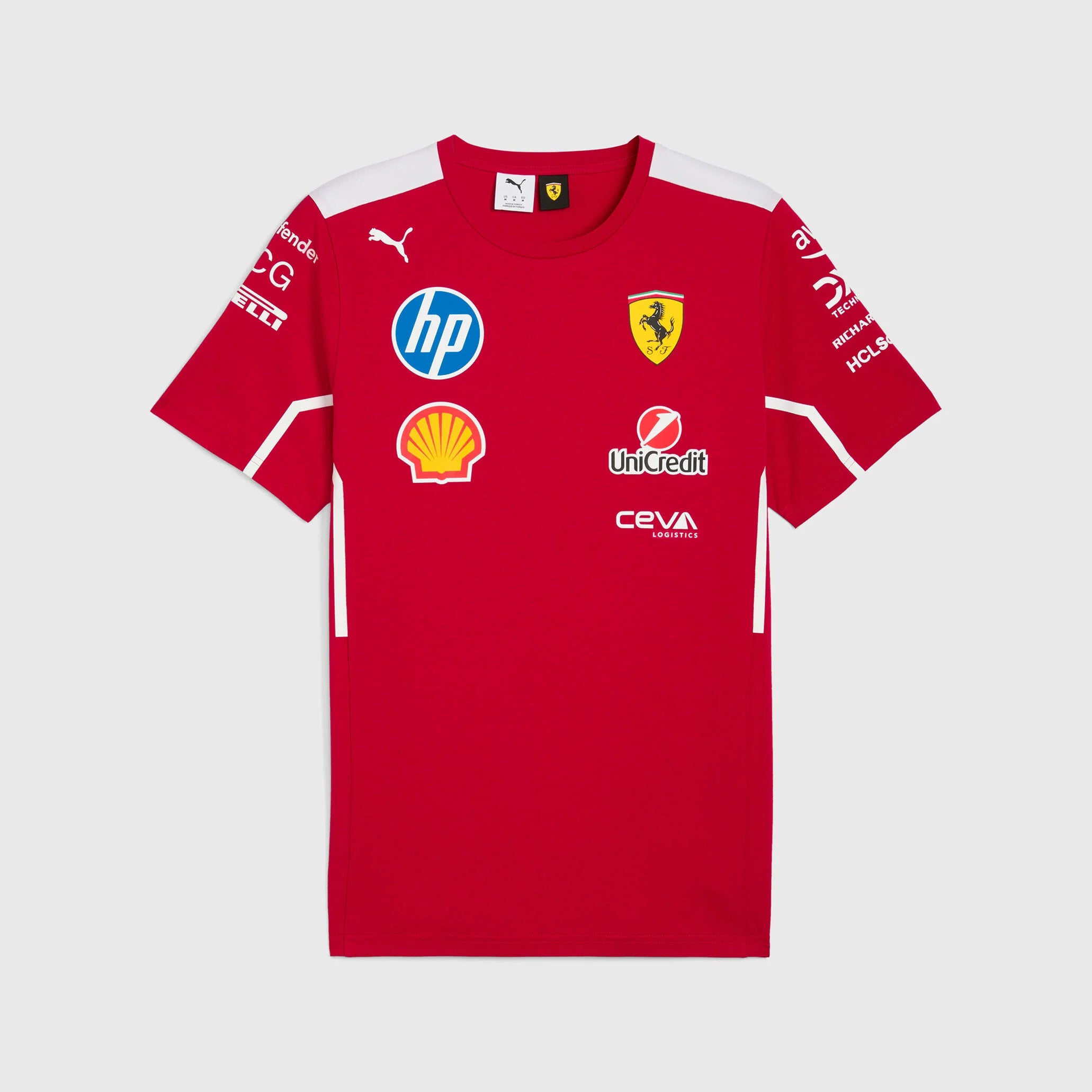 Camiseta Mujer Ferrari F1 PUMA 2025 Oficial