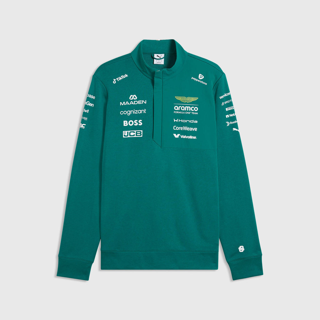 Chamarra Half Zip Aston Martin Aramco F1™ Team 2026