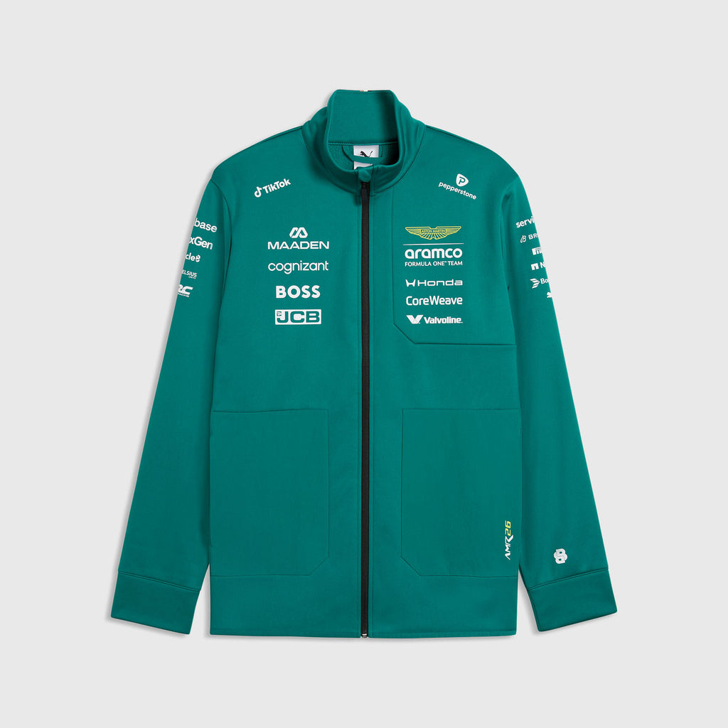 Chamarra Softshell Aston Martin Aramco 2026