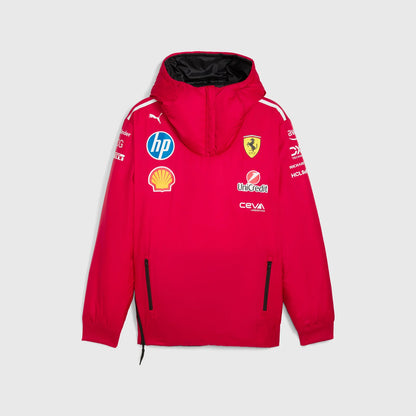 Chaqueta Reversible Ferrari F1™ 2025 Team Oficial PUMA Roja y Negra