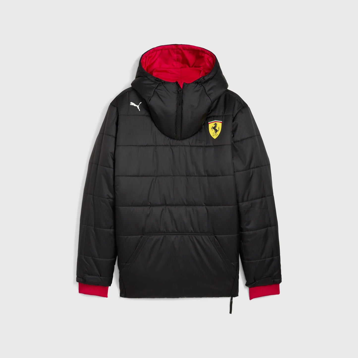 Chaqueta Reversible Ferrari F1™ 2025 Team Oficial PUMA Roja y Negra