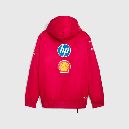 Chaqueta Reversible Ferrari F1™ 2025 Team Oficial PUMA Roja y Negra