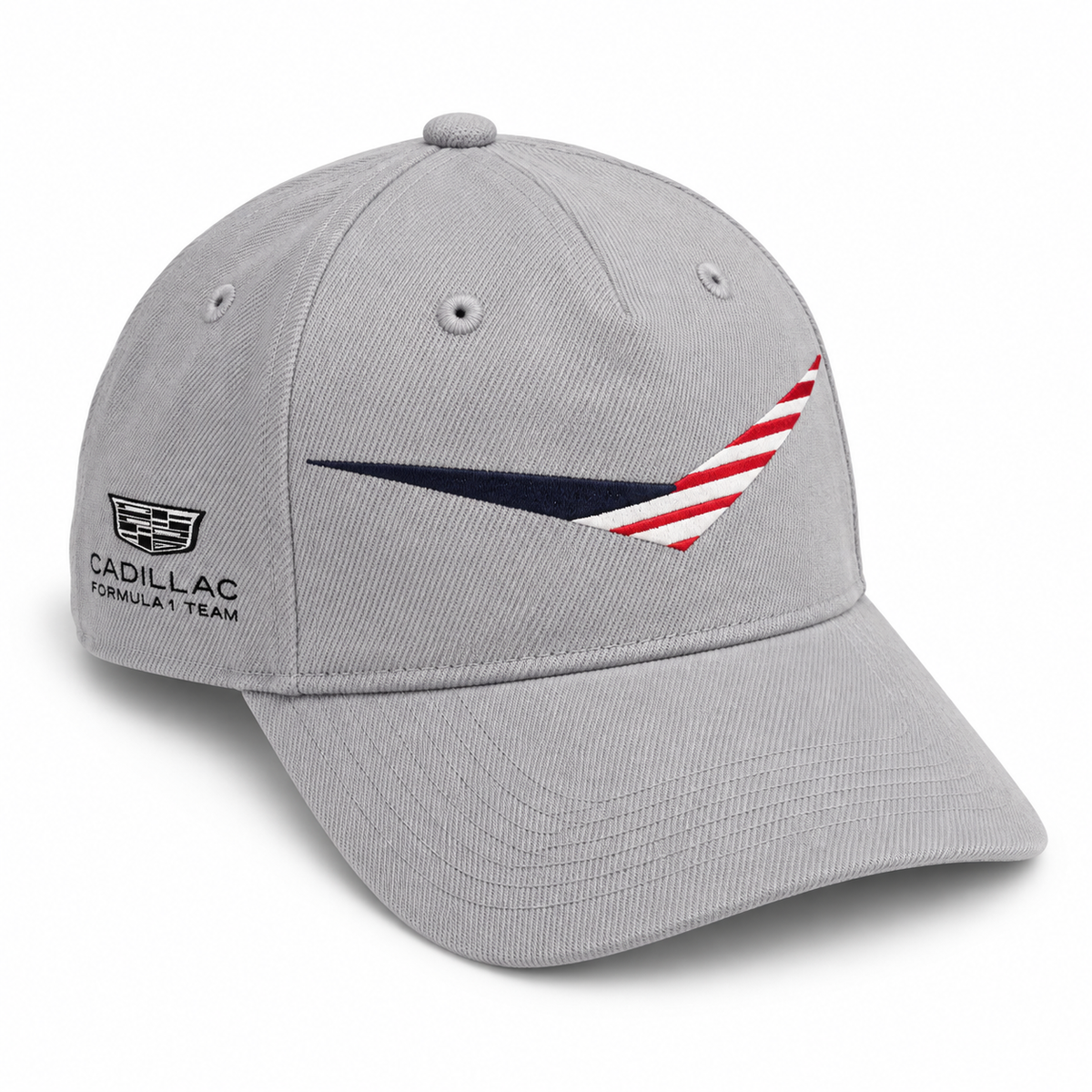 Gorra Cadillac F1 Austin GP 2026 Special Cap Denim Plata