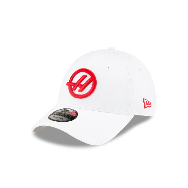 Gorra Haas F1 Blanca New Era Snapback Oficial