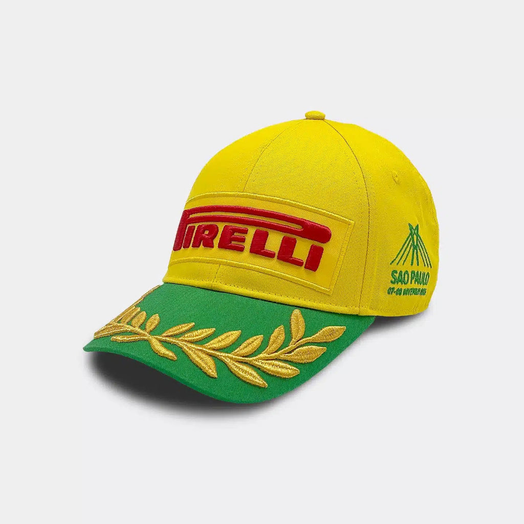 Gorra Pirelli Podium F1 Edición Especial Brasil 2025
