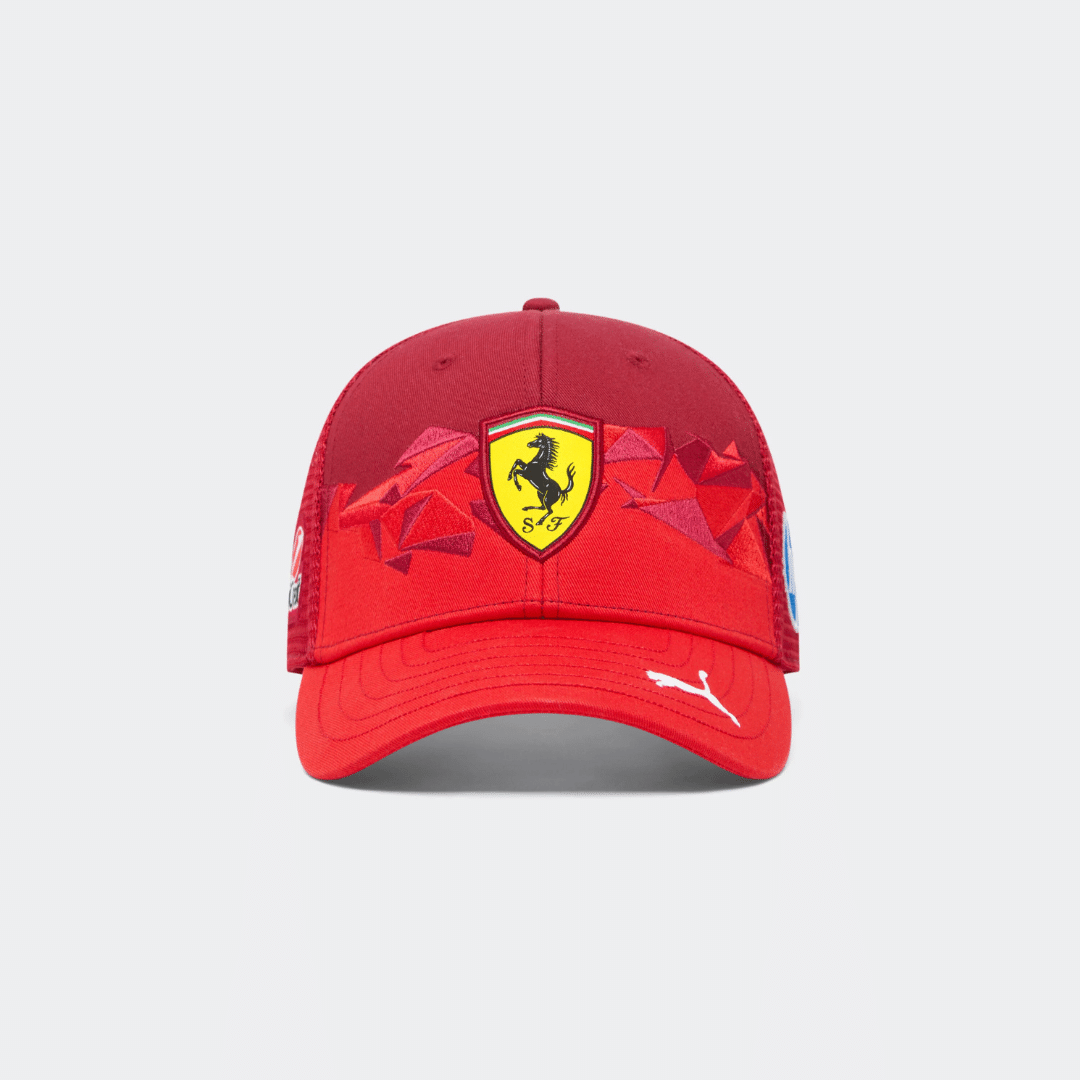 Gorra Scuderia Ferrari Las Vegas GP 2025 Oficial