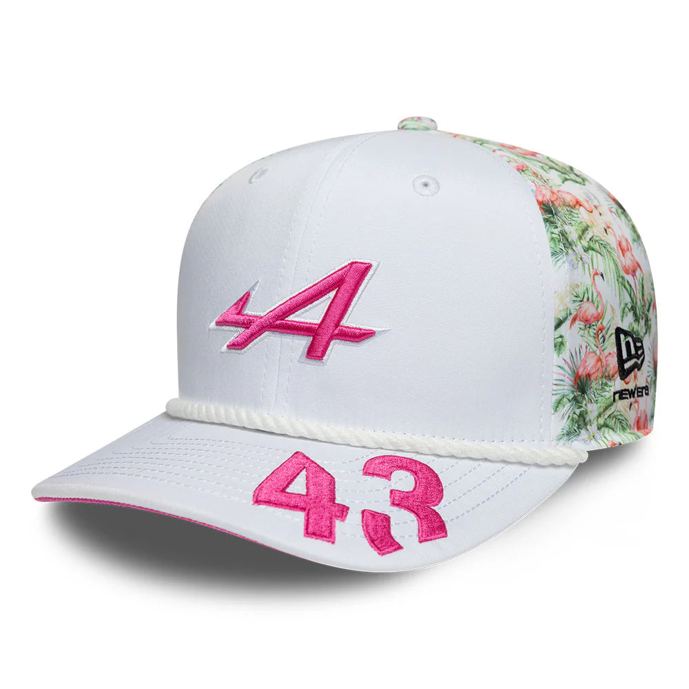 Gorra Alpine F1 Franco Colapinto Miami GP 2026 – Blanca | Edición Especial