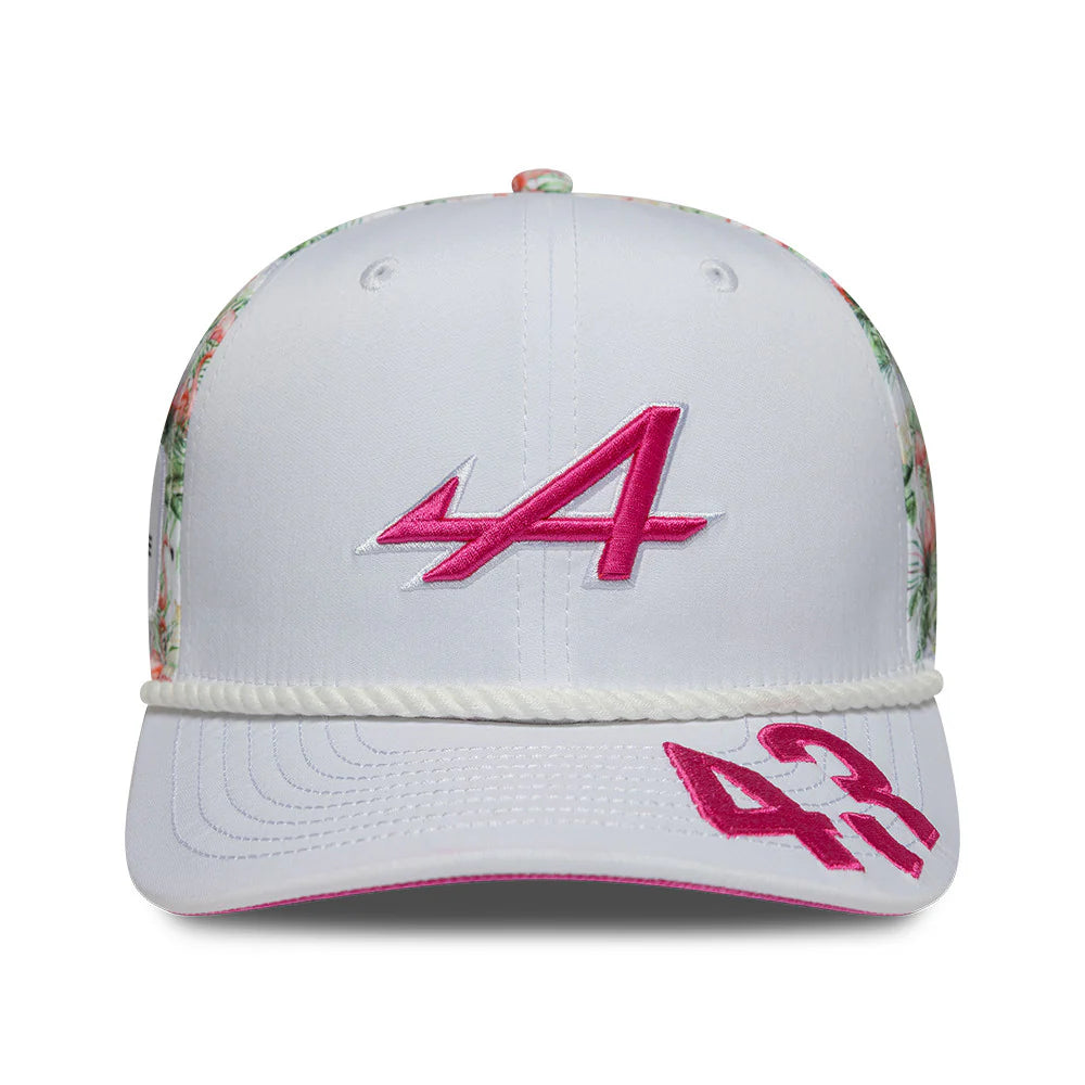 Gorra Alpine F1 Franco Colapinto Miami GP 2026 – Blanca | Edición Especial