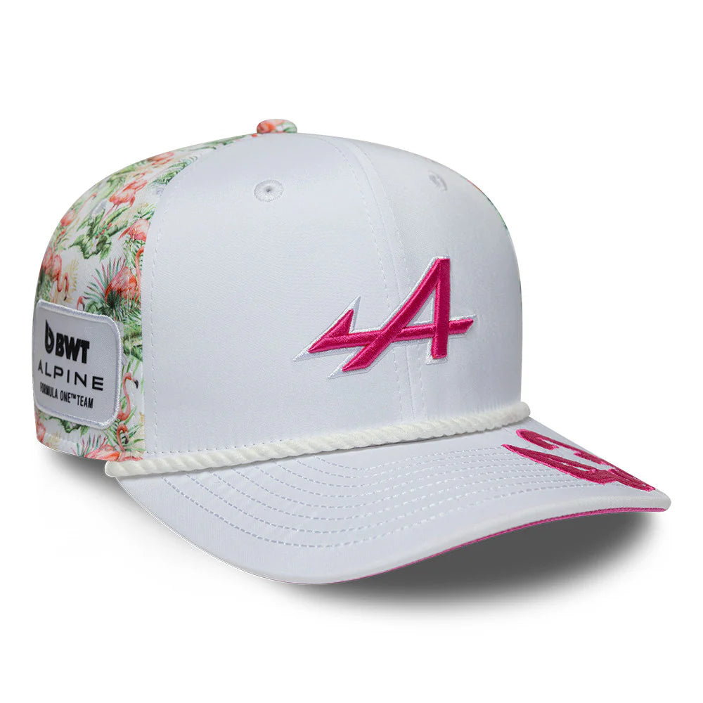 Gorra Alpine F1 Franco Colapinto Miami GP 2026 – Blanca | Edición Especial