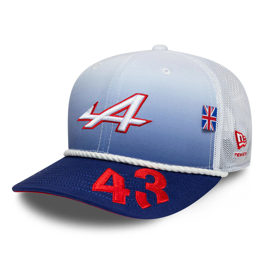 Gorra Alpine F1 Franco Colapinto Silverstone GP 2026 – Azul Claro | Oficial