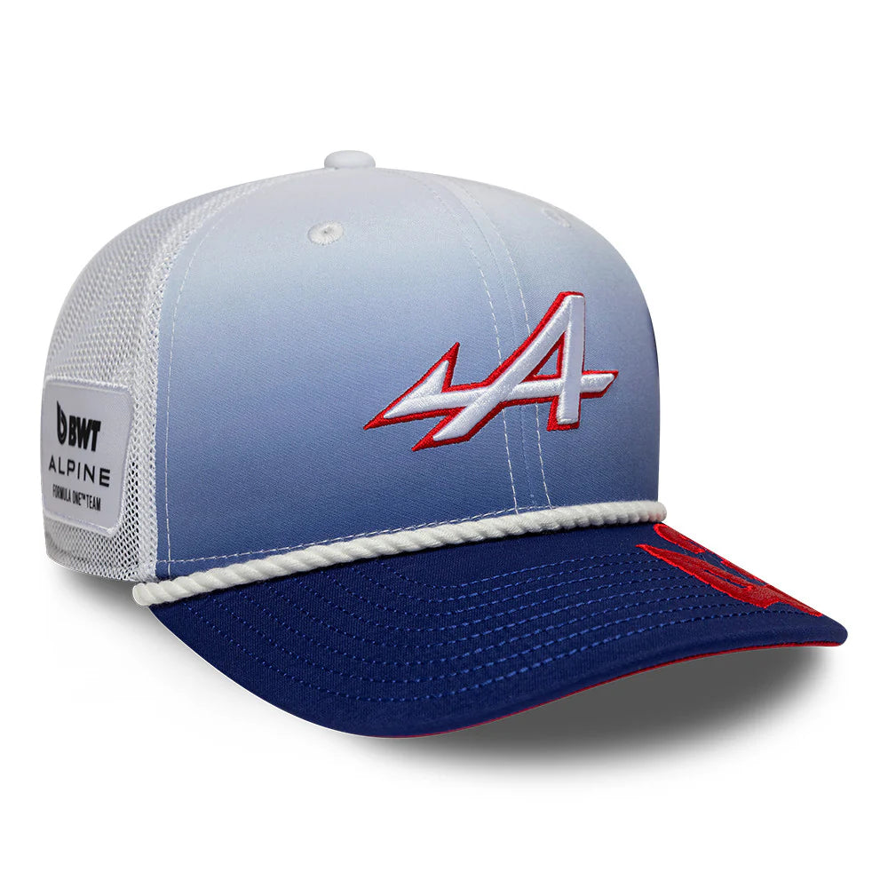 Gorra Alpine F1 Franco Colapinto Silverstone GP 2026 – Azul Claro | Oficial