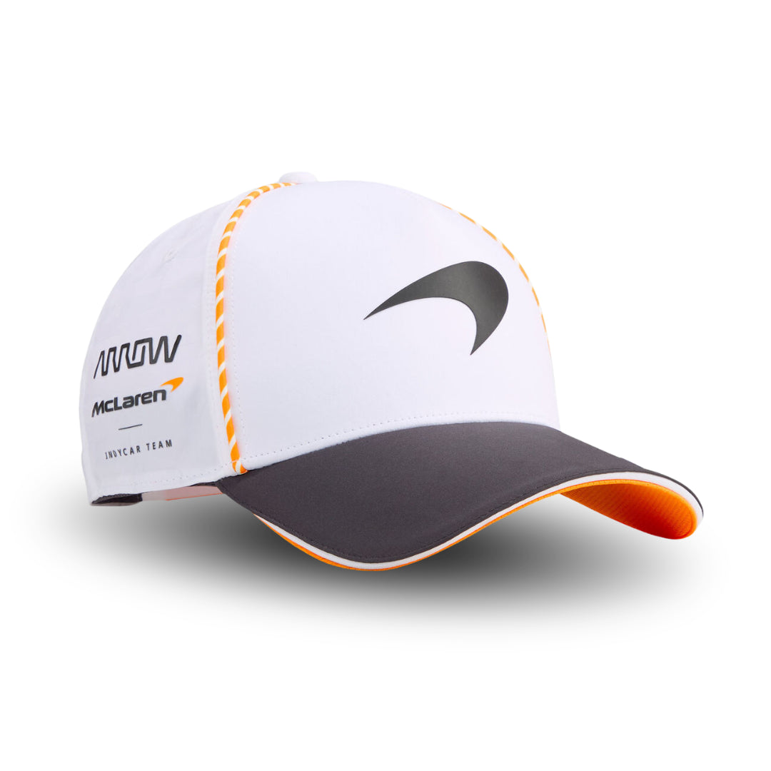 Gorra Arrow McLaren IndyCar Team 2026 – Blanco