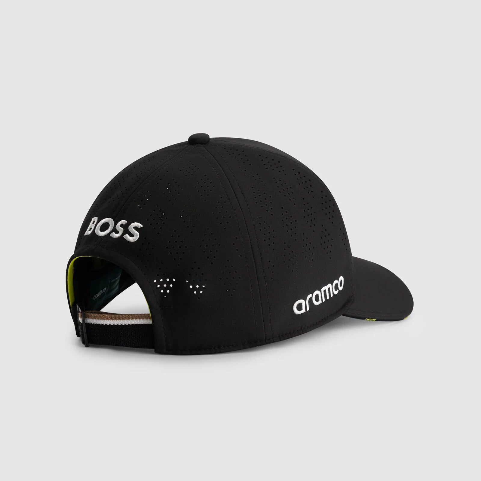 Gorra Aston Martin F1™ 2025 Team Negra Oficial con Ajuste BOSS