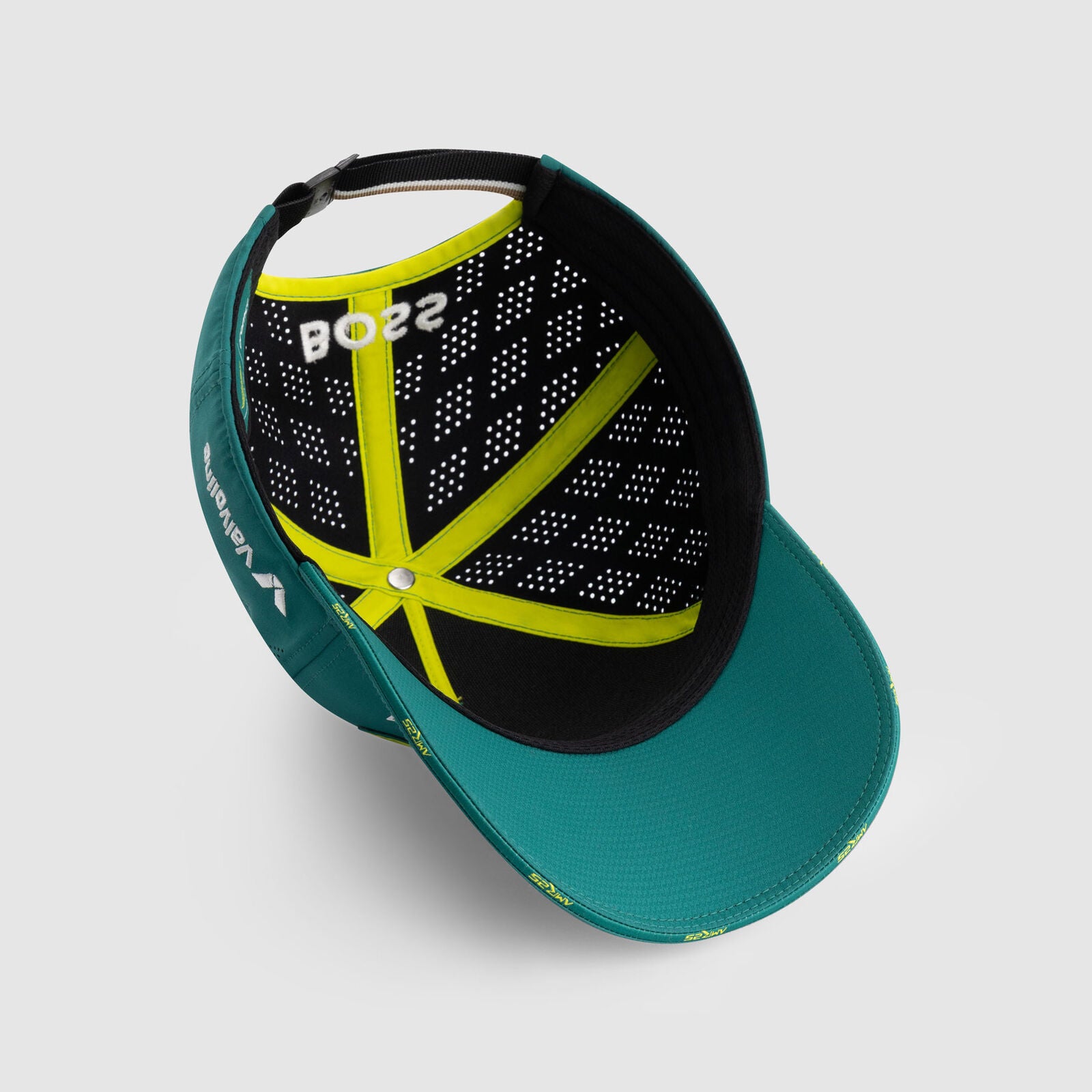 Gorra Aston Martin F1™ 2025 Team Verde Oficial con Ajuste BOSS