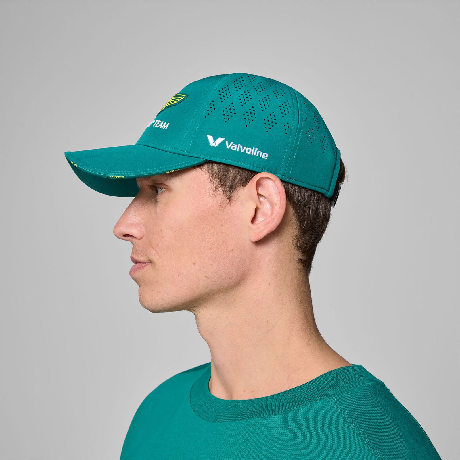 Gorra Aston Martin F1™ 2025 Team Verde Oficial con Ajuste BOSS