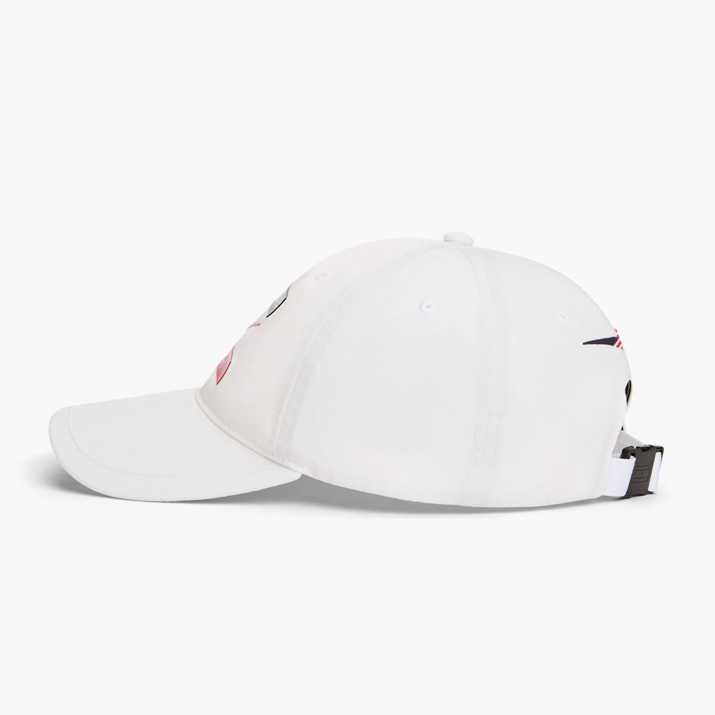 Gorra Cadillac F1™ x Tommy Hilfiger Chevron Blanca 2026