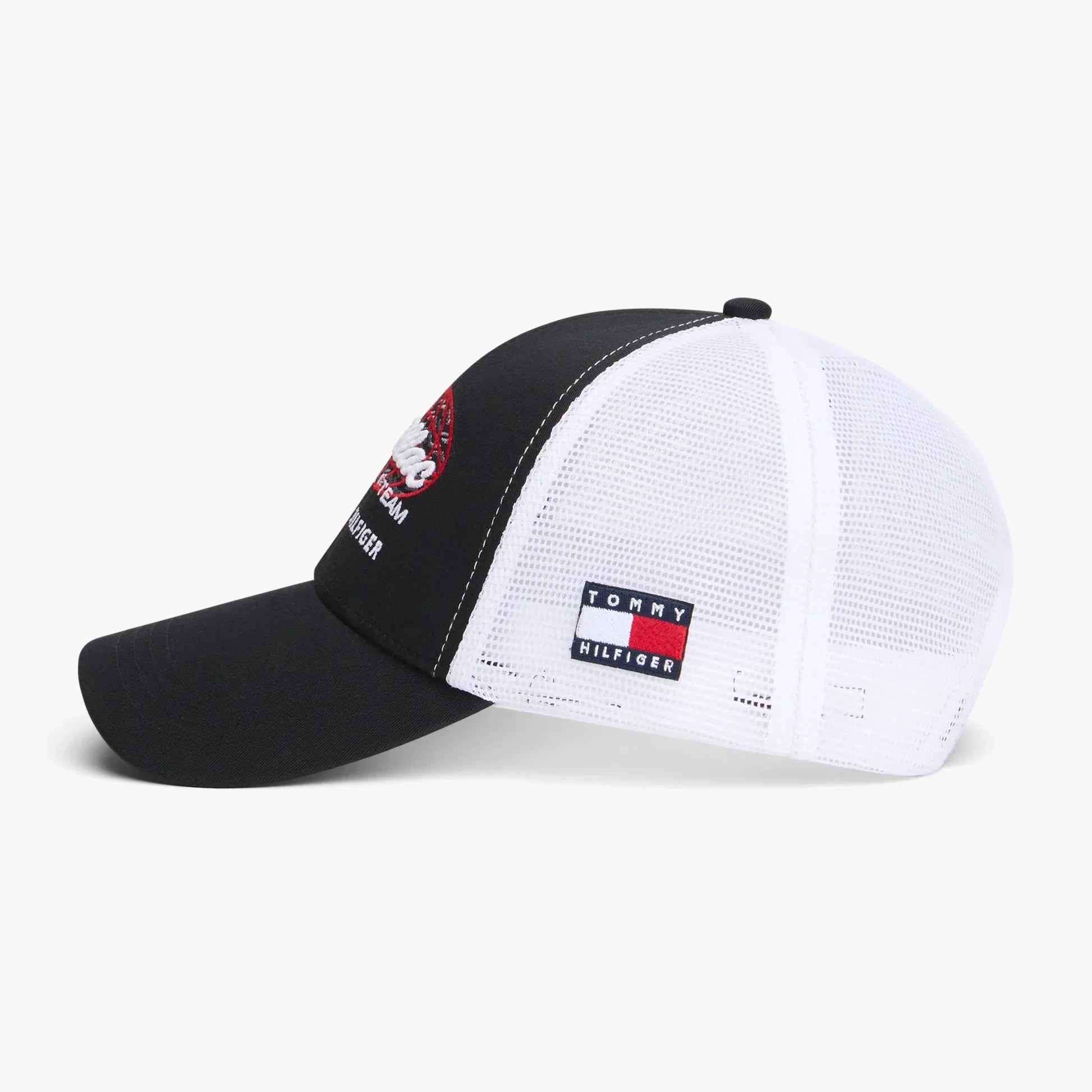 Gorra Cadillac F1™ x Tommy Hilfiger RWB Blanca y Negra | Oficial 2026