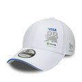 Gorra Visa Cash App Racing Bulls 9FORTY Essential Blanco