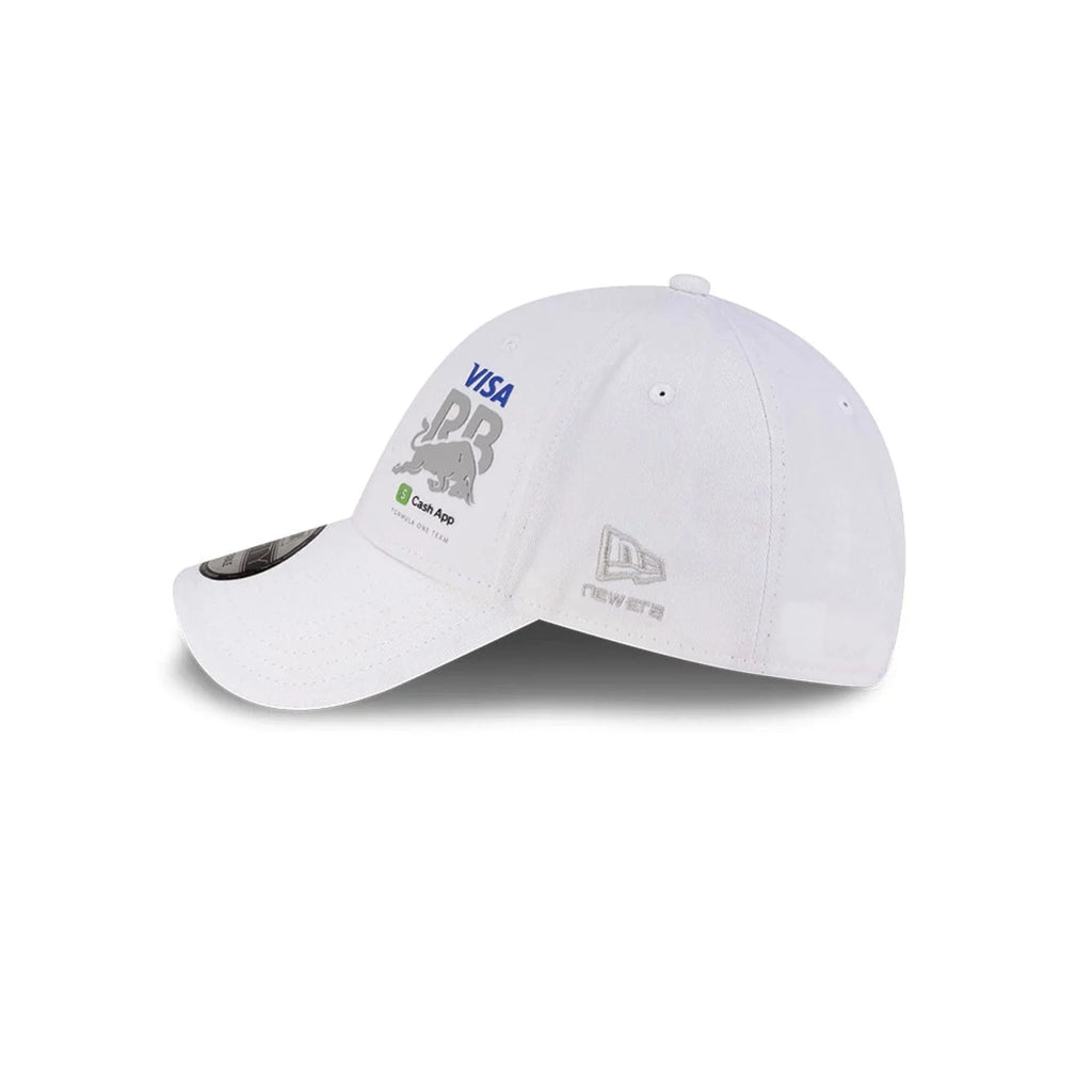 Gorra Visa Cash App Racing Bulls 9FORTY Essential Blanco