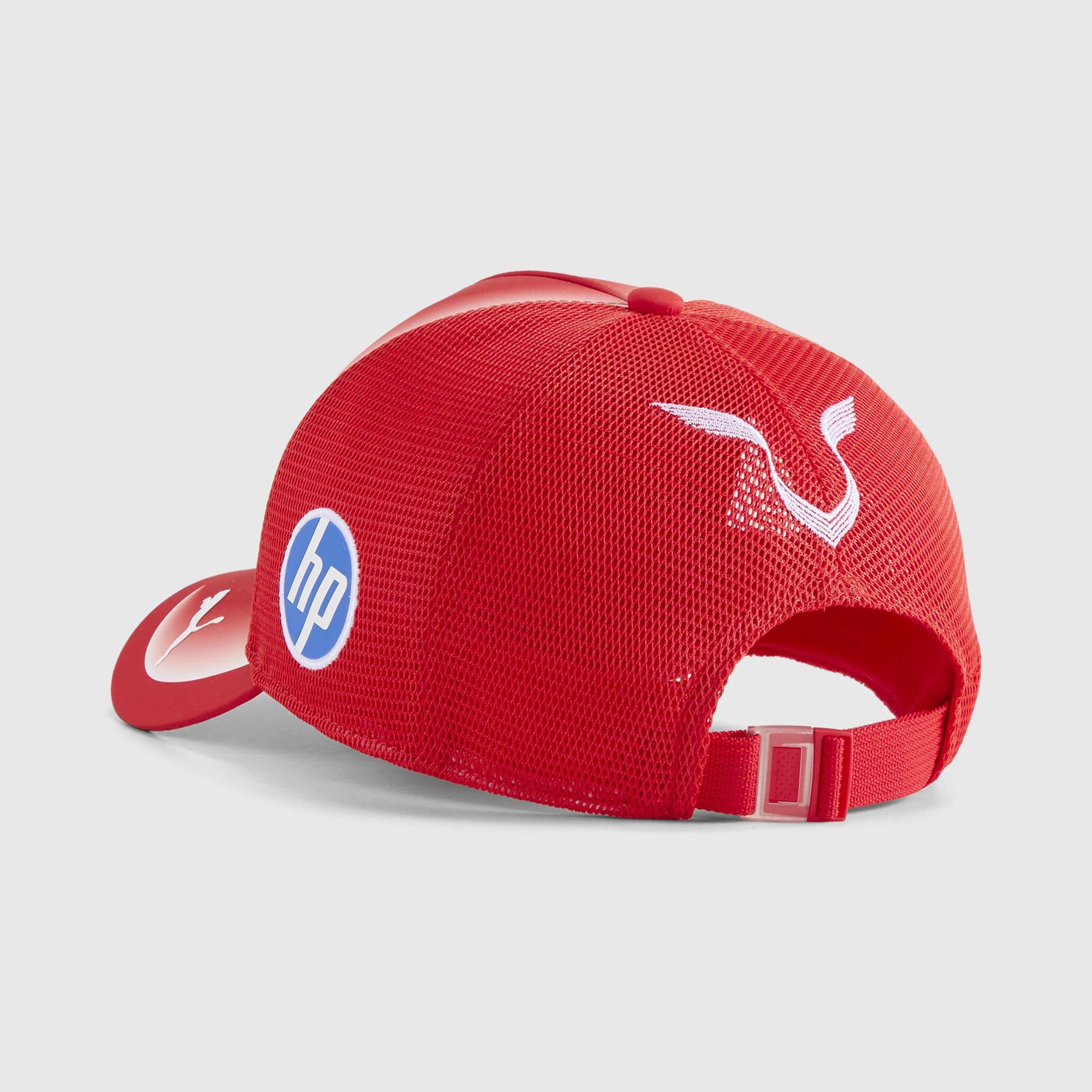 Gorra Trucker Lewis Hamilton Scuderia Ferrari HP 2026 Roja