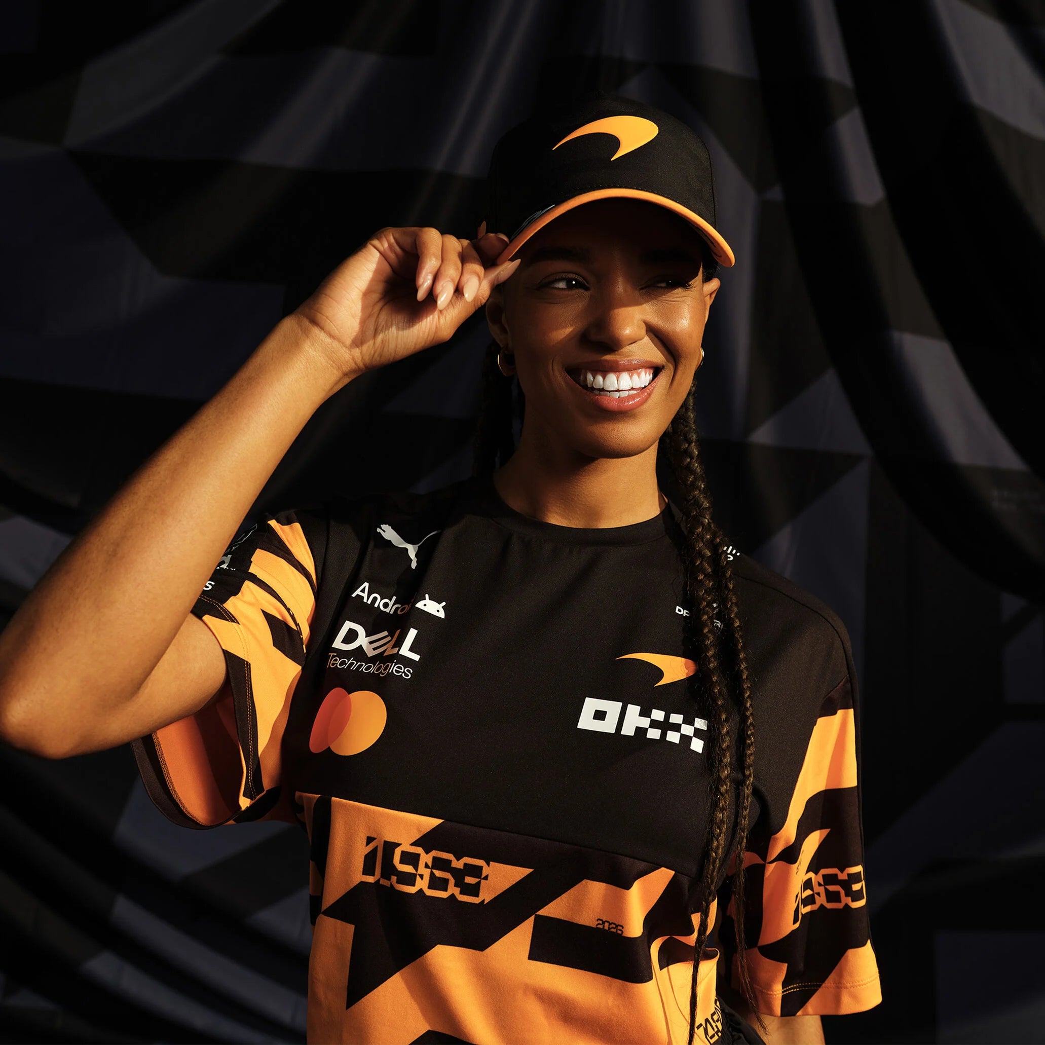 Gorra McLaren Oscar Piastri 1000 GP Miami 2026 – Papaya | Edición Histórica