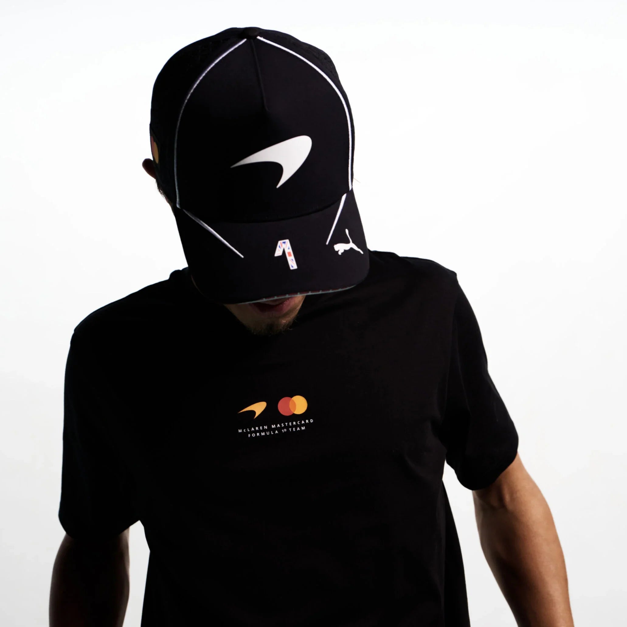 Gorra Puma McLaren Lando Norris Silverstone GP 2026 Negra - imagen 2