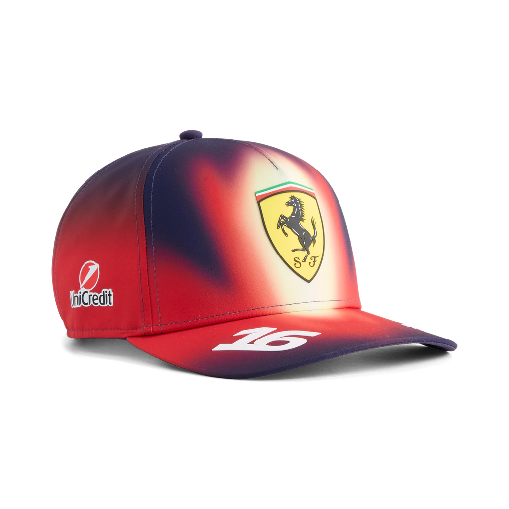 Gorra Scuderia Ferrari Charles Leclerc China GP 2026 – Roja | Edición Especial