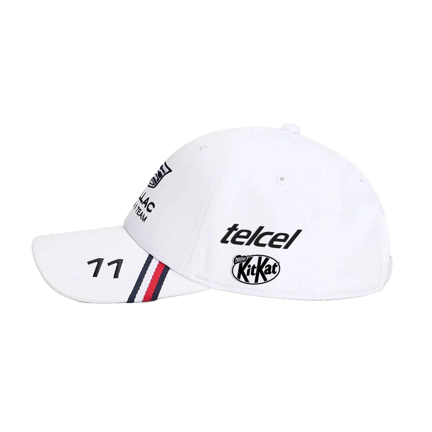 Gorra Sergio Pérez #11 Cadillac Formula 1® Team Blanca