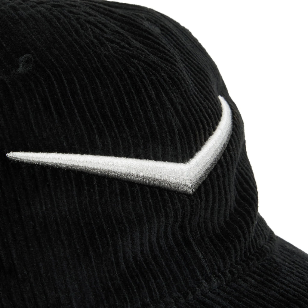 Gorra Tommy x Cadillac F1 Team Chevron Corduroy Negra