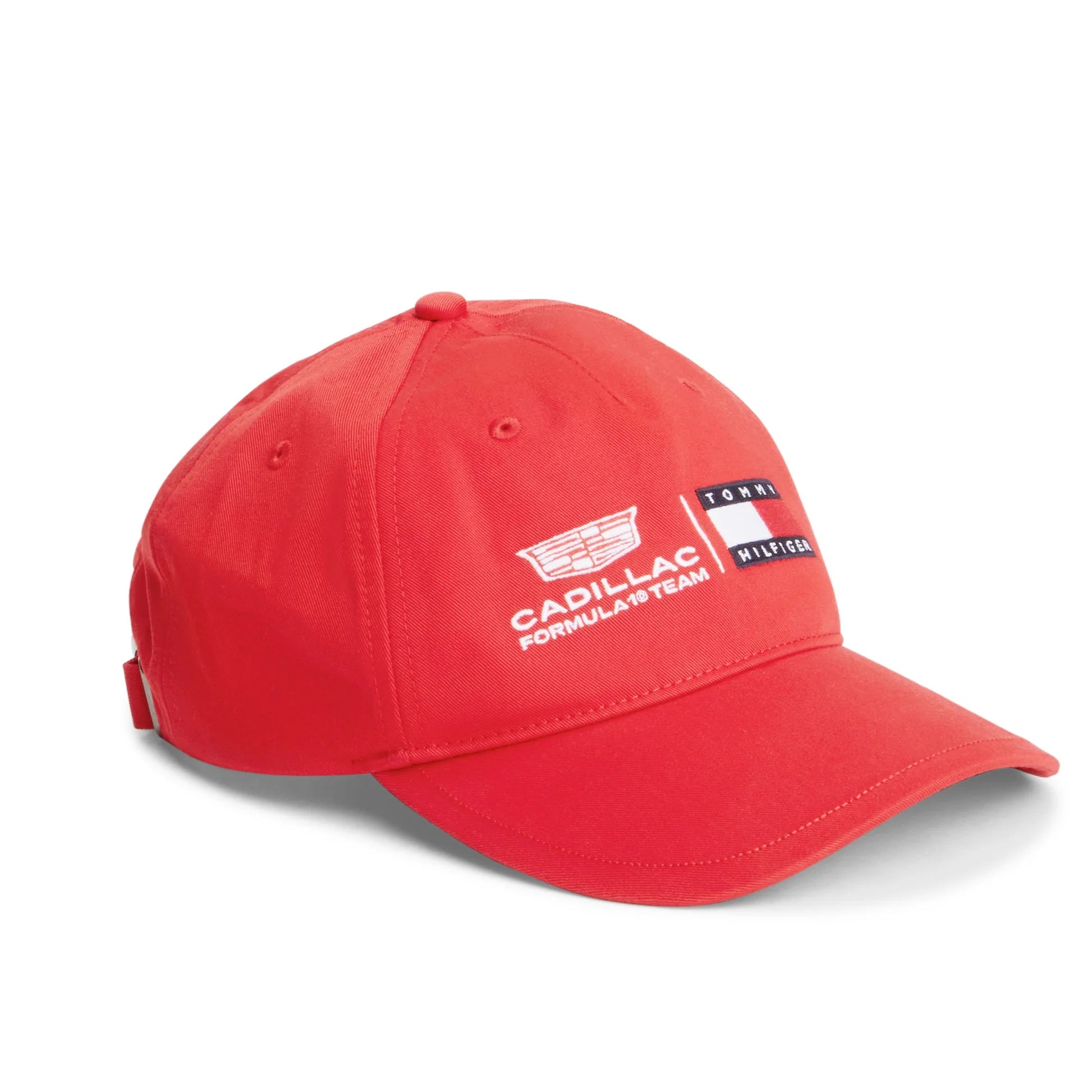 Gorra Tommy x Cadillac F1 Team Dual Logo Roja
