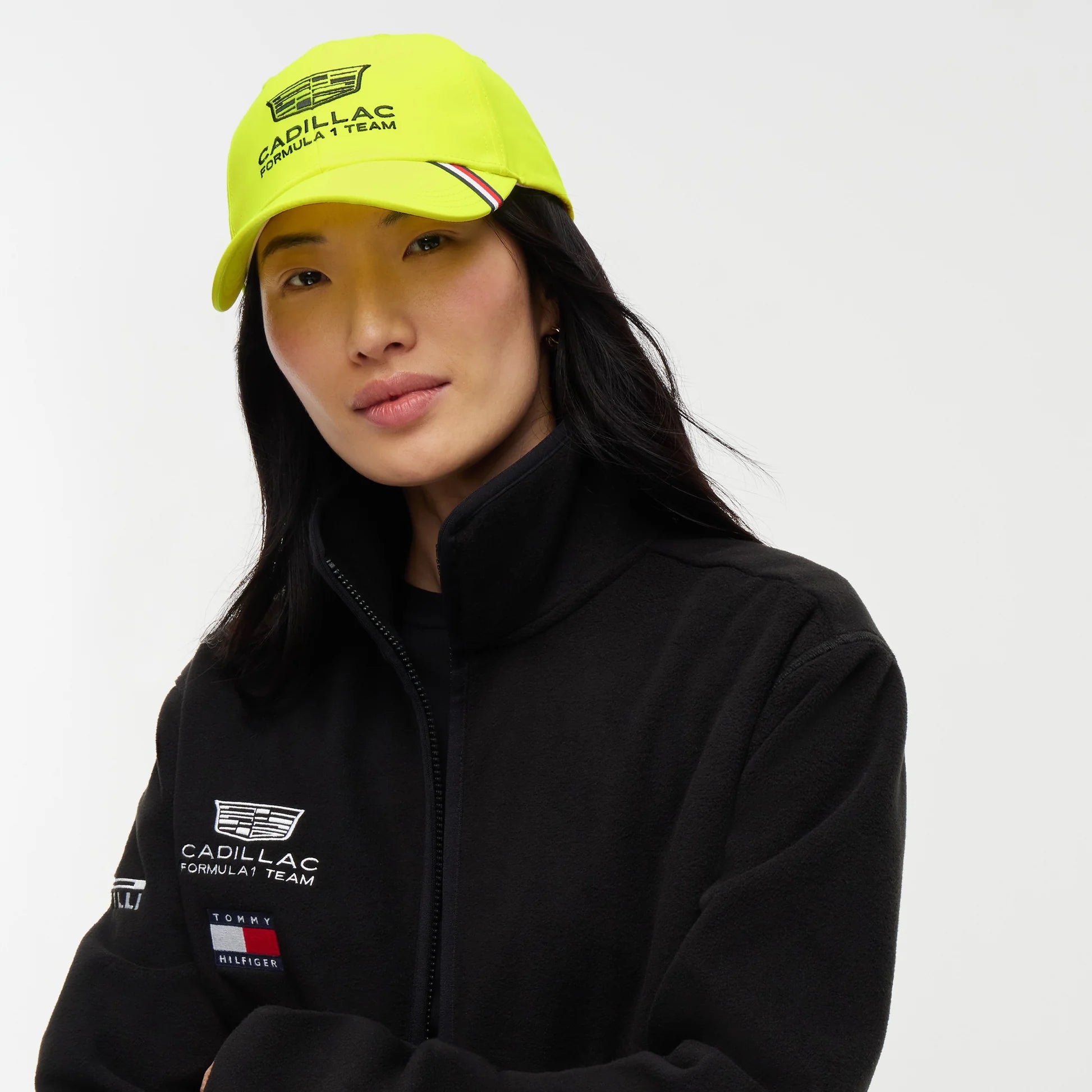 Gorra Tommy x Cadillac F1 Team Replica Amarilla