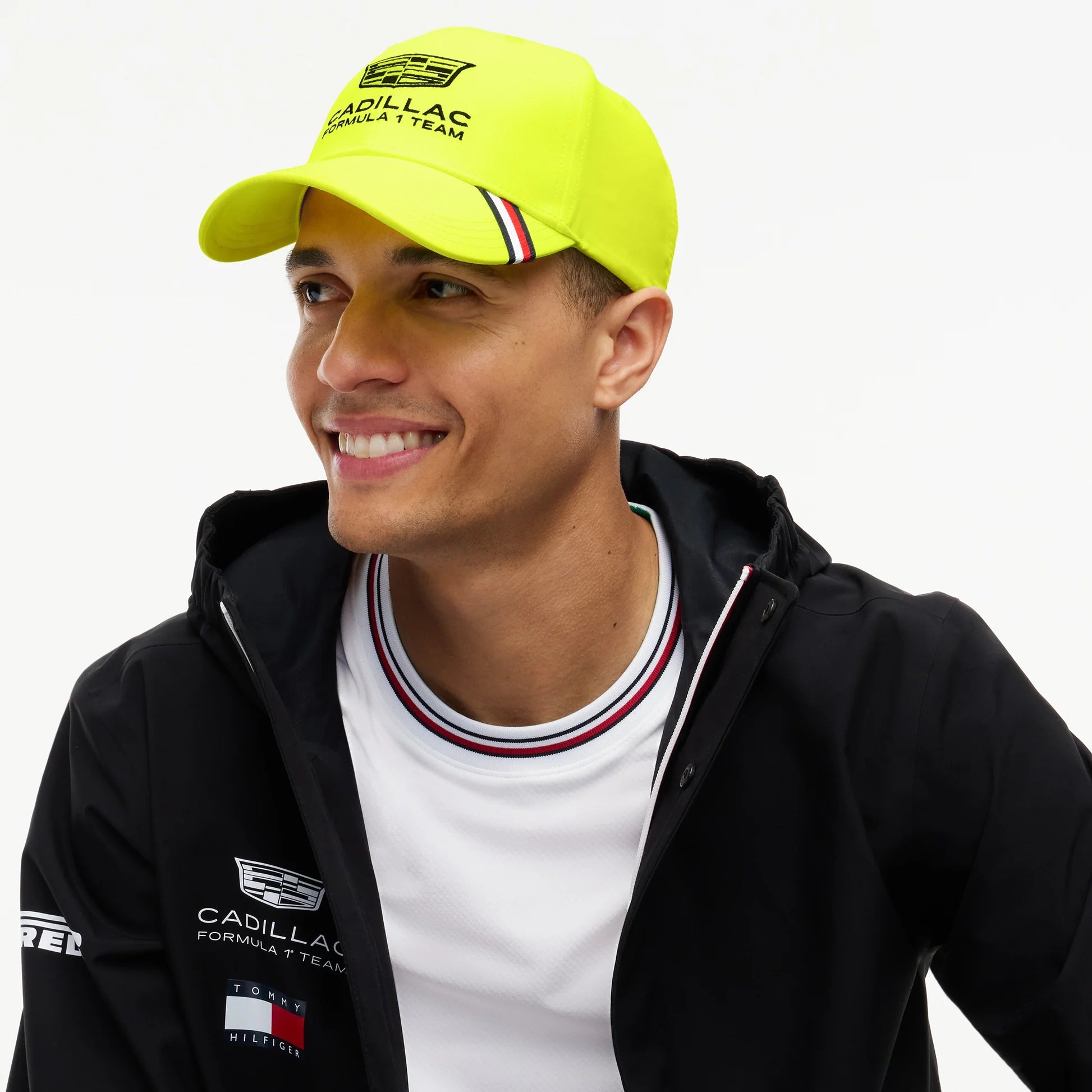 Gorra Tommy x Cadillac F1 Team Replica Amarilla