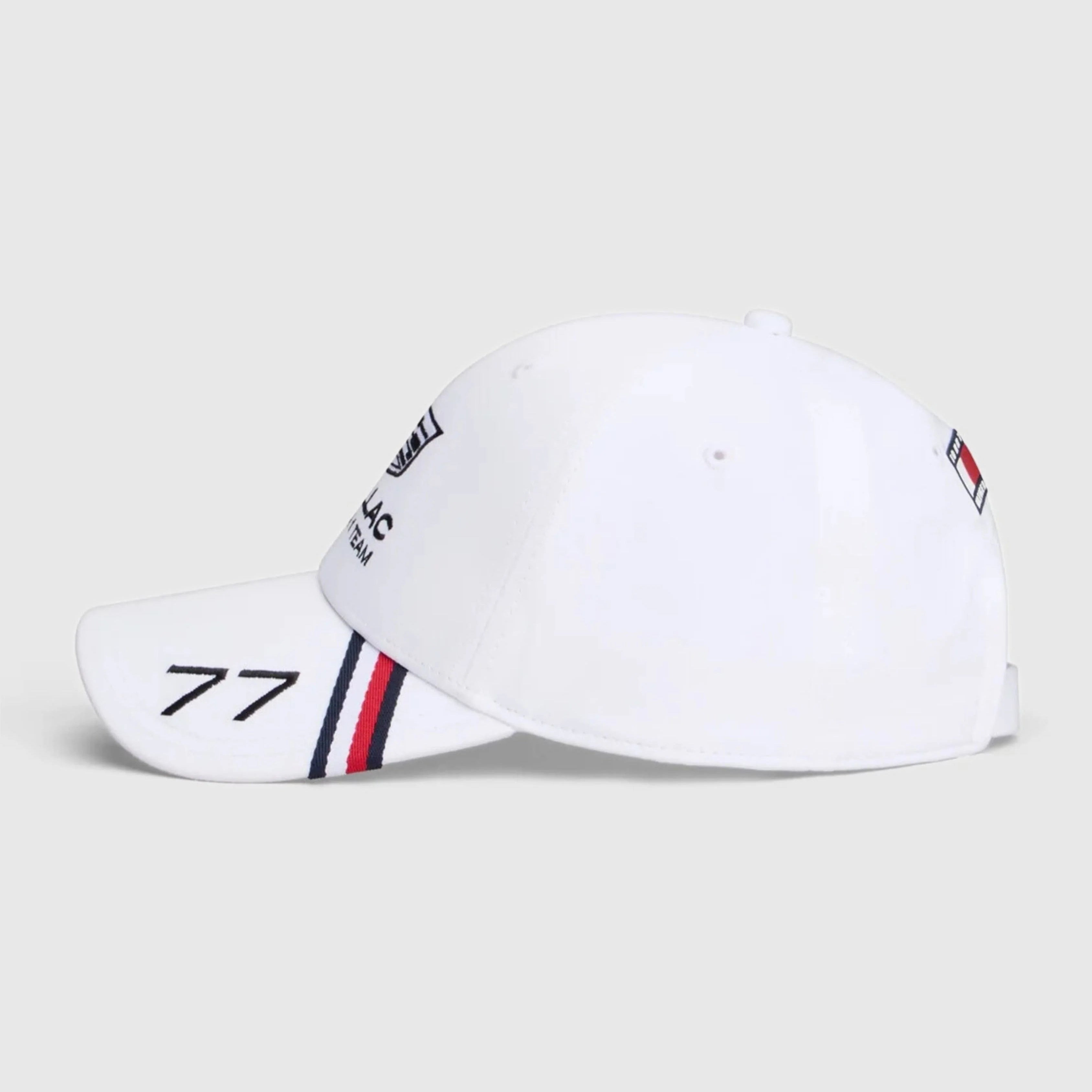 Gorra Valtteri Bottas #77 Cadillac Formula 1® Team Blanca