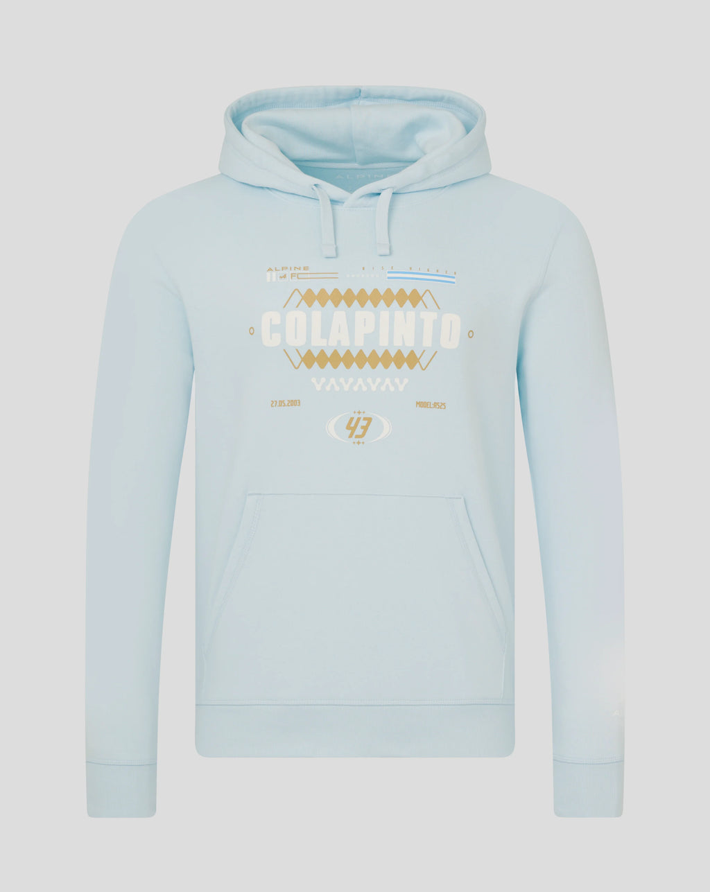Hoodie Colapinto Alpine F1 Team 2025 talla S