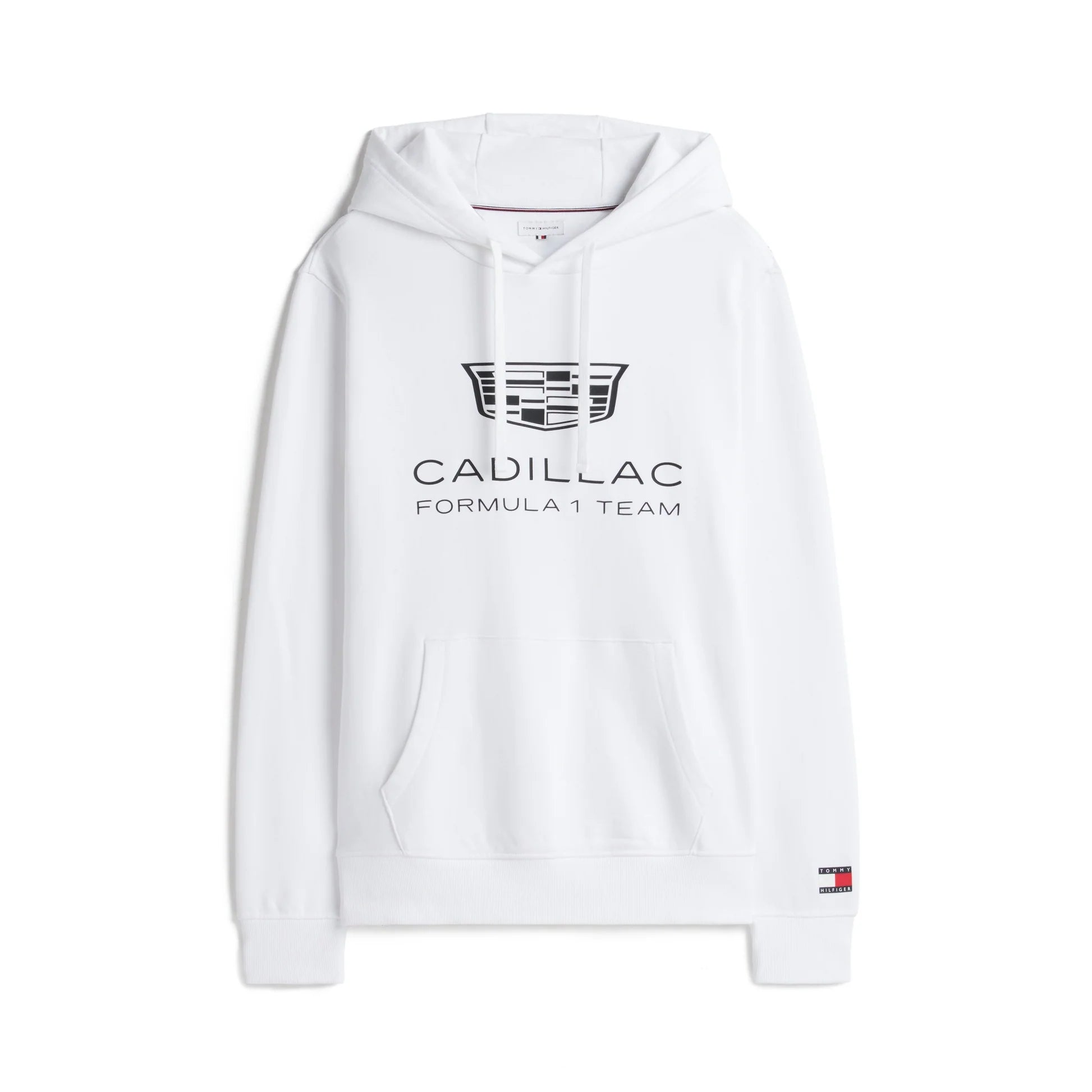 Hoodie Tommy x Cadillac F1 Team Shield Blanco
