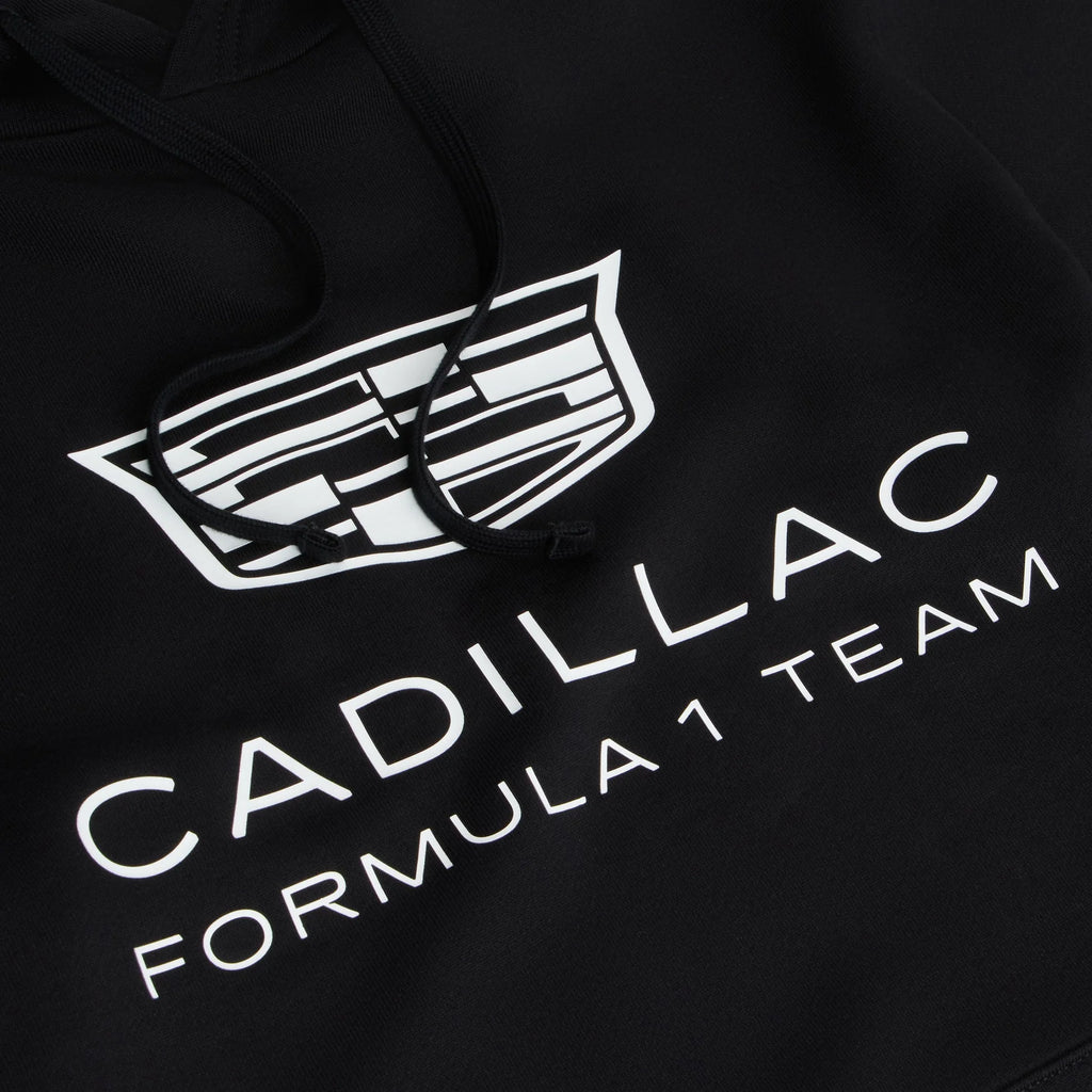 Hoodie Tommy x Cadillac F1 Team Shield Negro