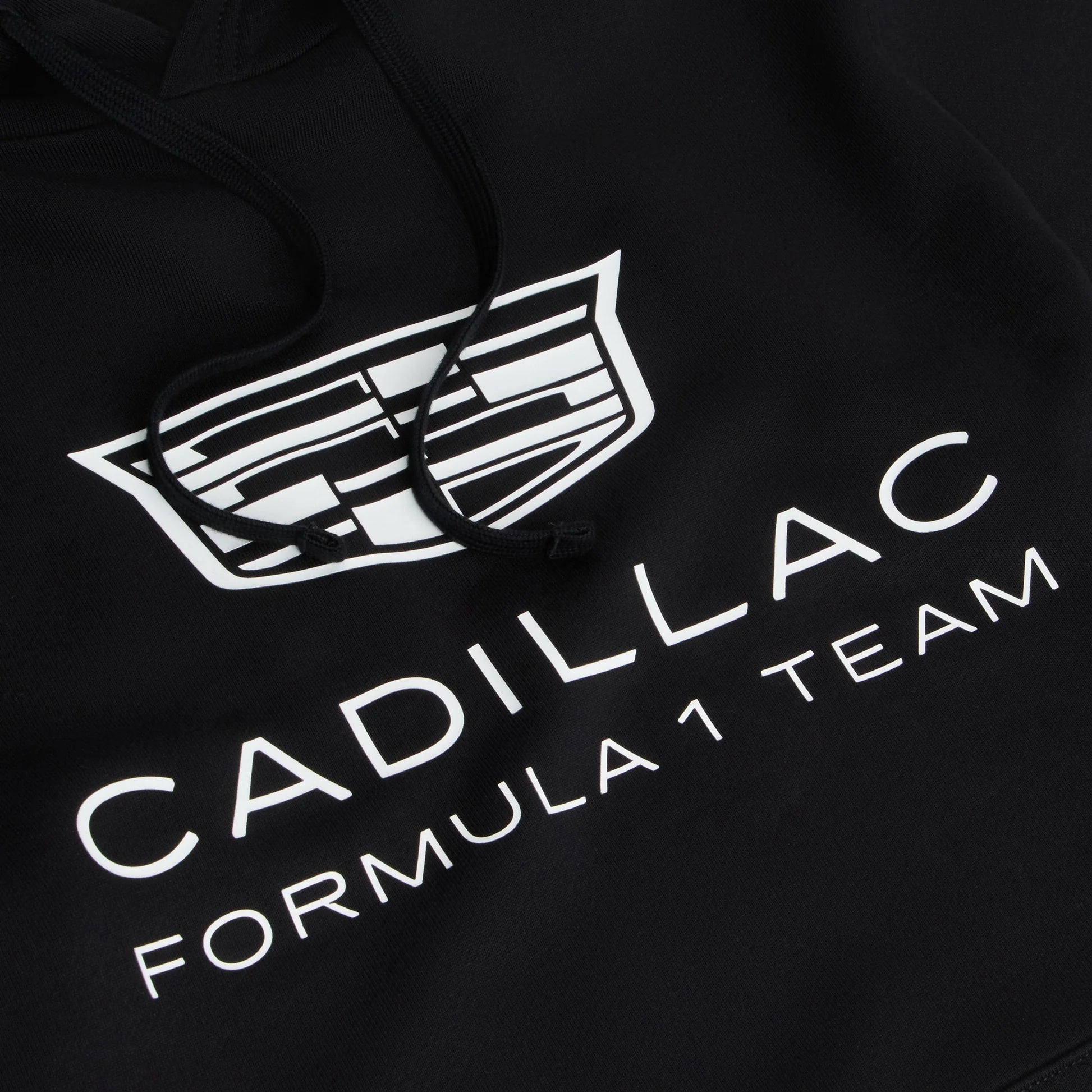 Hoodie Tommy x Cadillac F1 Team Shield Negro