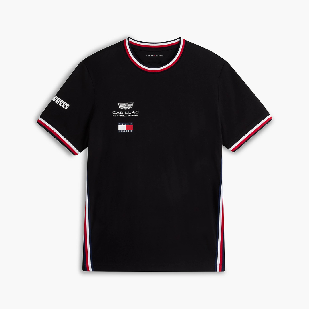 Playera Cadillac F1 Oficial 2026 Negro