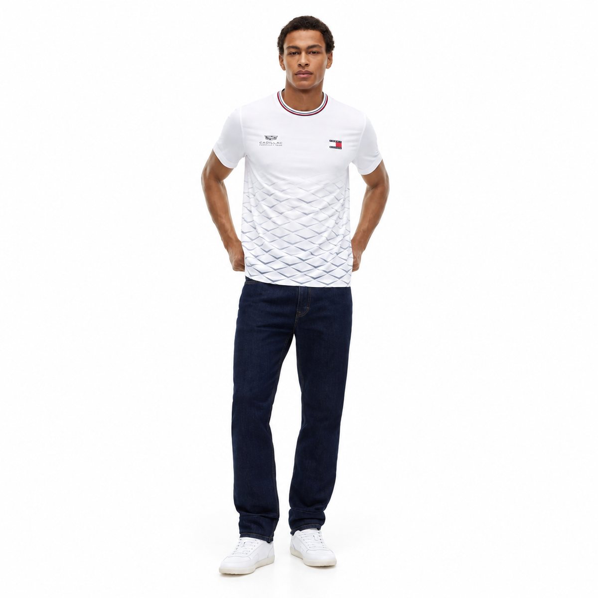 Playera Checo Pérez Cadillac F1 México GP 2026 Blanca