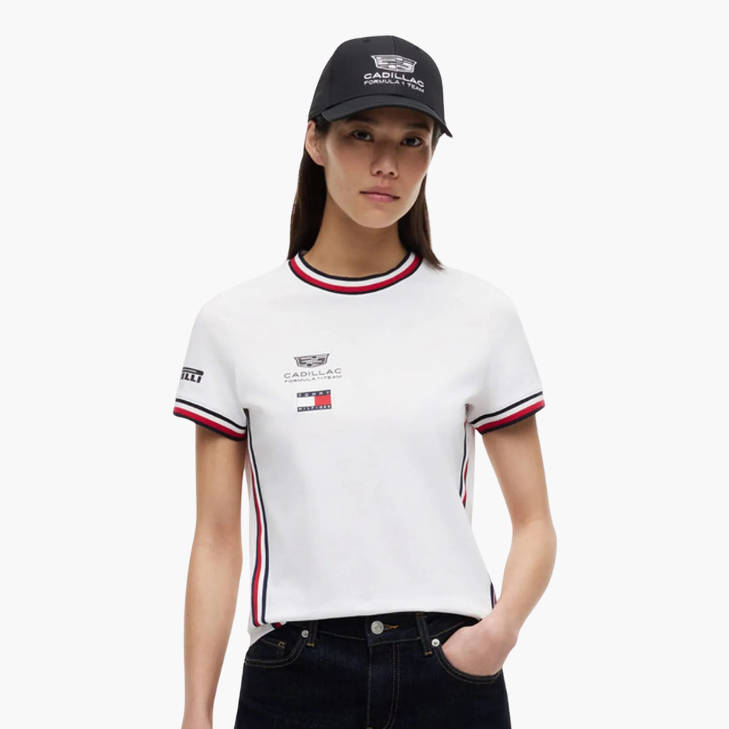 Playera Mujer Cadillac Formula 1® Team 2026 Blanco