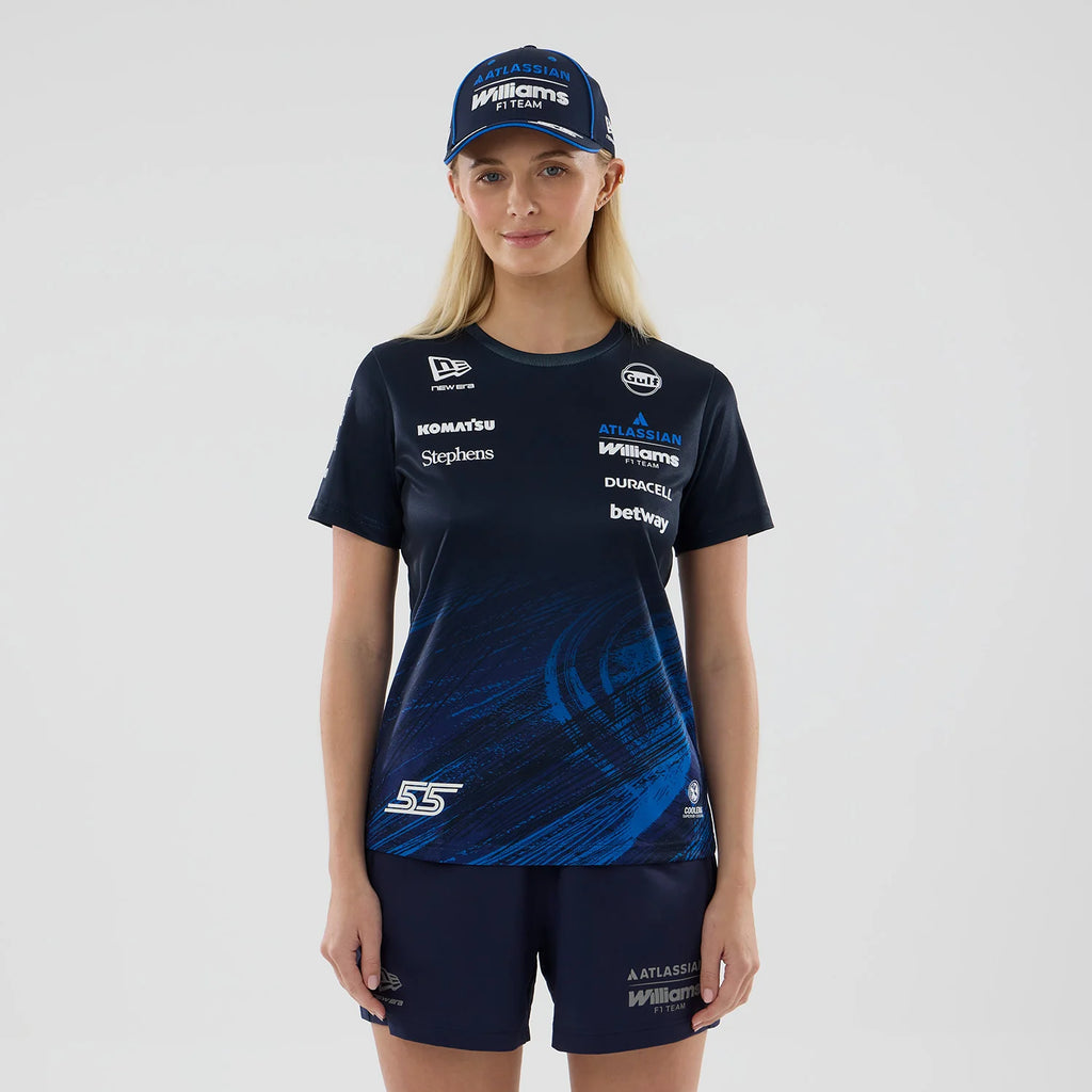 Playera Dama Carlos Sainz Williams F1 Team 2026