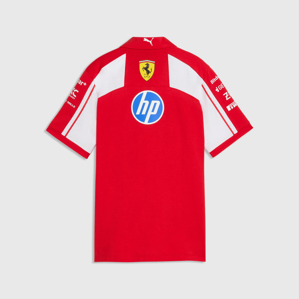 Polo Mujer Scuderia Ferrari HP 2026 Rosso